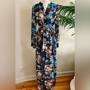 H&M Conscious Collection Floral Maxi Dress | Size 6